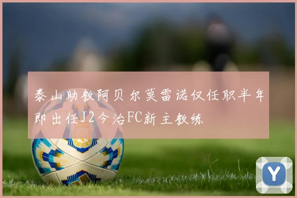 泰山助教阿贝尔莫雷诺仅任职半年即出任J2今治FC新主教练